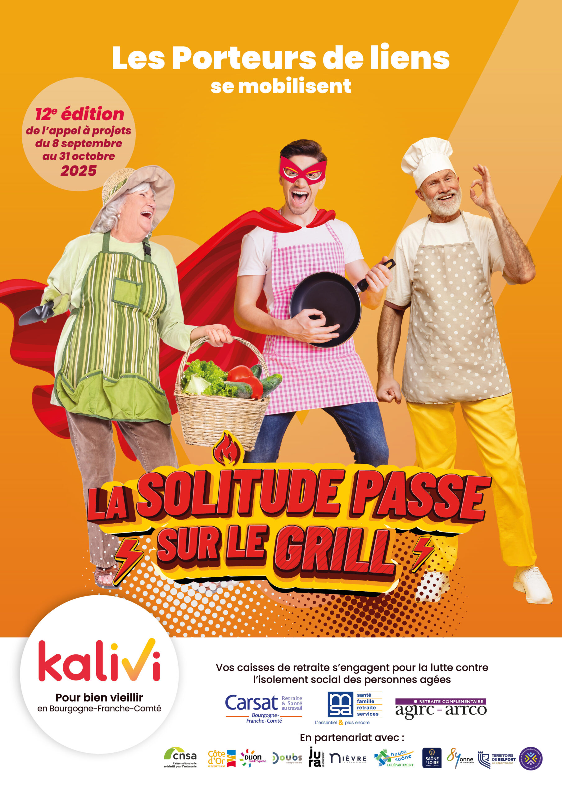 affiche appel à projets Les Porteurs de Liens